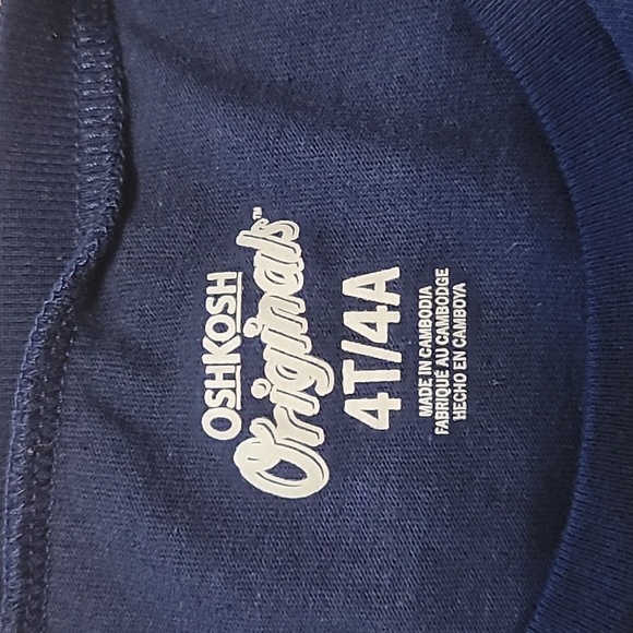 ⭐️ 5 for $25 ⭐️ OshKosh B'gosh Patriotic Popsicle Tee - Picture 4 of 5